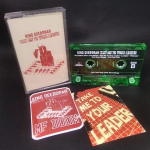MF Doom King Geedorah Take Me To Your Leader Cassette Tape - Picture 1 of 9