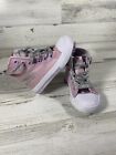 Girl's Disney Princess Glitter Crown FabricLined High Top Sneakers  Size 7