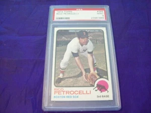 1973 TOPPS #365 RICO PETROCELLI PSA 9 - Picture 1 of 2