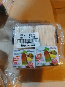 Every Day Bpa Free Popsicle Sticks 200 Per Pack -24 Packs!! - Picture 1 of 3
