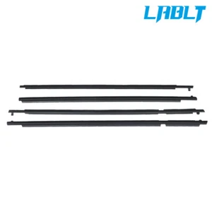 LABLT Outer Molded Black Window Weatherstrip Seal Belt For 2006-2008 Toyota RAV4 - Picture 1 of 7