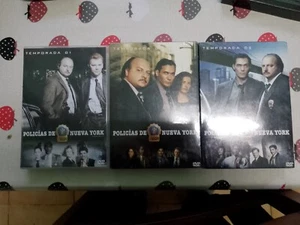 POLICIAS DE NUEVA YORK - TEMPORADAS 1-3 DVD - NUEVO - EDICION ESPAÑOLA - Imagen 1 de 2