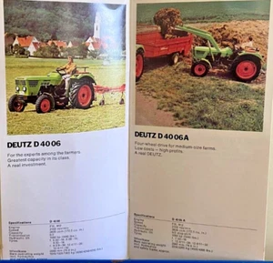 Brochure trattore Deutz Pocket serie 06 linea completa di trattori - Foto 1 di 12