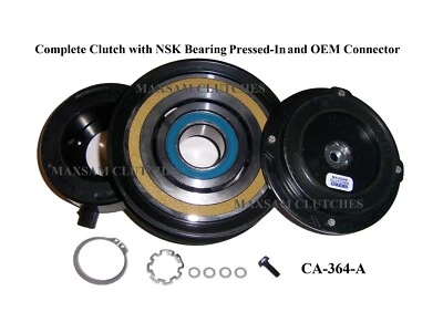 CLUTCH para compressor CA Ajuste: 2003 - 2009 Toyota 4Runner 4.0 L Fabricado nos EUA LEIA DETALHES  - Imagem 1 de 4