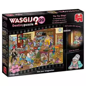 Wasgij Destiny 20 Toy Shop Jigsaw Puzzle (1000 Pieces) Brand New Jumbo - Picture 1 of 3