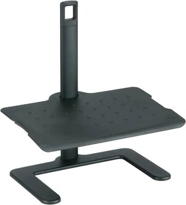 NEW Safco Products 2129BL Adjustable Footrest, Black, 20"W x 14.25"D x 21.5"H - Picture 1 of 3