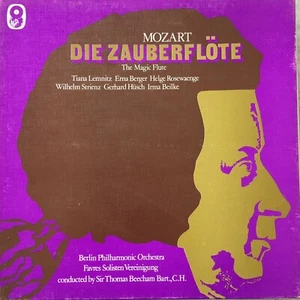 MOZART: Zauberflöte - Roswaenge/Lemnitz/Berger - Beecham (3-LP-Box EMI 158-60) - Bild 1 von 2