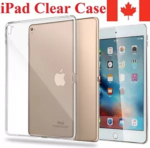 Premium Clear Case Cover For iPad Air 9.7 Mini 4 5 6 Air 9.7 10.2 10.9 Pro 12.9 - Picture 1 of 6