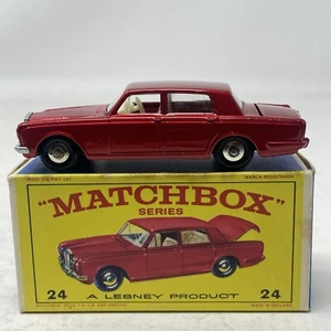 MATCHBOX Number 24C ROLLS ROYCE SILVER SHADOW Near Mint - Picture 1 of 15
