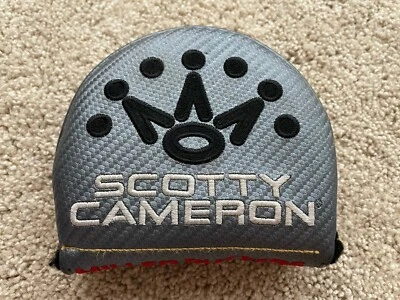 MINT Rare Scotty Cameron Futura Gray Center Shaft Mallet RH Putter Headcover CS - Image 1 of 4