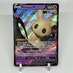 Mimikyu V 068/172 Carta collezionabile Pokémon olografica ultra rara stelle brillanti - Foto 1 di 2