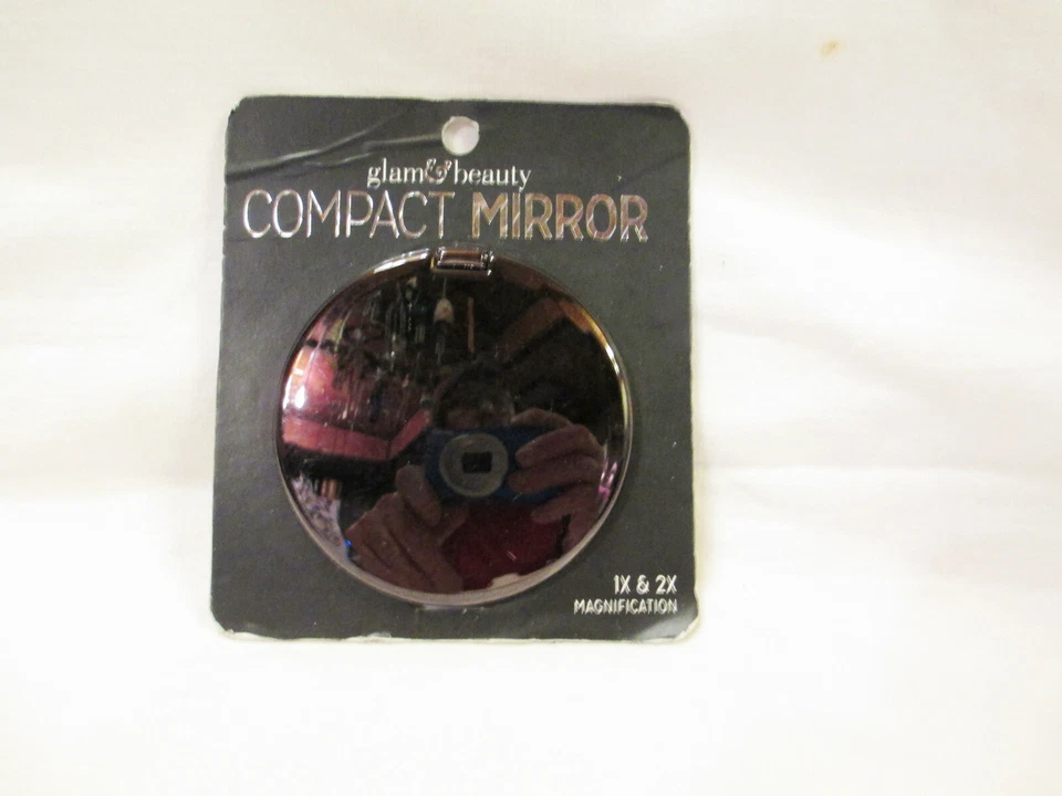 Espejo compacto Glam & Beauty 1x y 2x aumento Foto 1 de 1