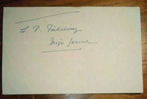 Major General Sir Geoffrey Percy T Feilding KCB KCVO CMG DSO Autograph -Signed - Picture 1 of 4