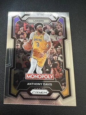 Anthony Davis 2023-24 Panini Prizm Silver Monopoly #41 Los Angeles Lakers - Image 1 of 4