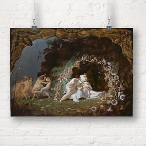 Richard Dadd: Titania Sleeping. Fine Art Print/Poster - Picture 1 of 1