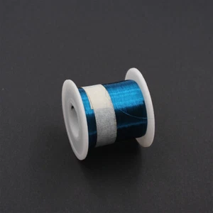 100g blau emaillierter Draht, 42AWG, 0,06 mm emaillierte Kupferspule, Magnetdraht - Bild 1 von 1