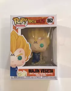 Dragon Ball Z Funko Pop #862 Majin Vegeta MIB - Imagen 1 de 6