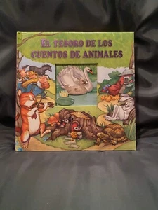 El Tesoro De Los Cuentos De Animales Book Child Spanish Language Animal Fables - Imagen 1 de 7