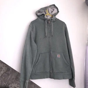 Carhartt Hoodie womens S Relaxed Fit Full-Zip Sherpa Lined Sweatshirt, (423) - Picture 1 of 10