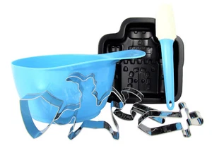 Kinder Backset 7-teilig - Ritter / Junge / blau - Bild 1 von 7