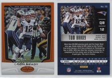 2017 Certified Mirror Orange /299 Tom Brady #15