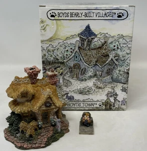 Boyds Town Bearly Built Village Baileys Cozy Cottage With Original Box - Picture 1 of 15
