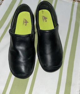 Keen PTC Clog Damenschuhe 10,5 W schwarz Leder Slipper ASTM F2892-11 SD - Bild 1 von 8