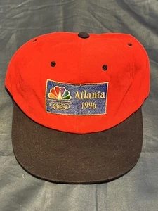 Vintage Champion Olympic Games Atlanta 1996 Snapback Mütze Kappe verstellbar rot NEU! - Bild 1 von 6