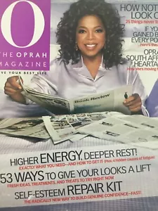 O The Oprah Magazine January 2008 Serena Williams Denzel Washington - Picture 1 of 11