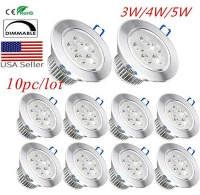 Luminária de teto embutida 20X 3W 5W LED regulável 110V - Imagem 1 de 4