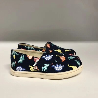 Toms Belmont Azul Marino Dino Bones Juvenil Talla 7 Foto 1 de 4