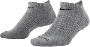 Nike Everyday Plus Cushion Training No-Show Socks 3 Pairs Size Large SX6889-064 - Picture 1 of 4
