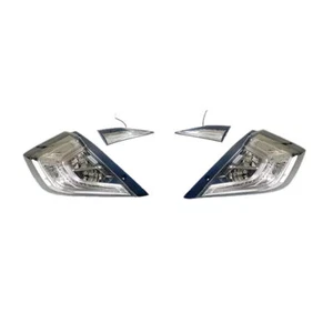 Crystal Clear Lens LED Tail Lights fit for Honda Civic Sedan 2016~21 10th Gen - Foto 1 di 13