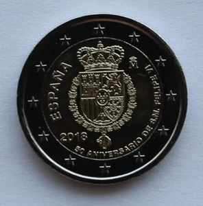 ESPAÑA - Moneda conmemorativa de 2 € Euro 2018 - Moneda UNC Rey Felipe VI - Imagen 1 de 1