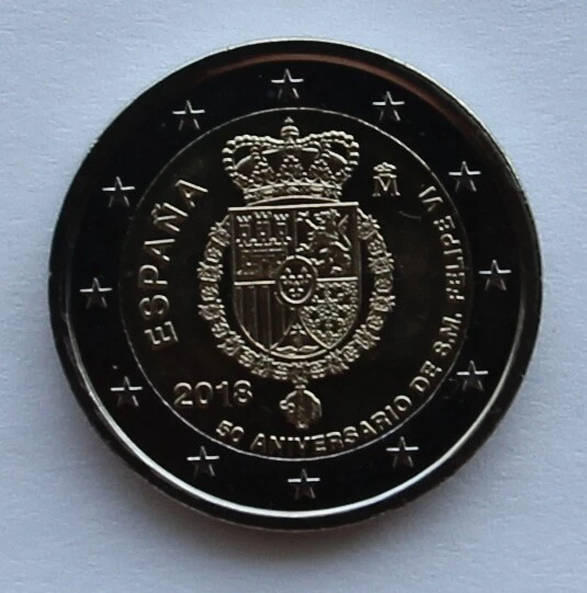 SPAIN - 2 € Euro commemorative coin 2018 - King Felipe VI  UNC coin - Image 1 of 1