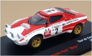 Altaya 1/43 Scale 19624B - Lancia Stratos #2 Tour de Corse 1974 - Red/White - Picture 1 of 5