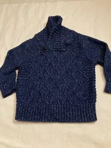 Cat and Jack baby boy blue sweater size 12 M - Picture 1 of 5
