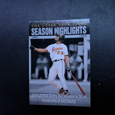 1995 Upper Deck Minor League Top Prospect - Future Stock #102 Alex Ochoa - Image 1 of 2