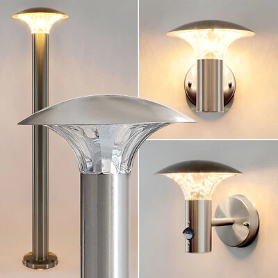 LED Aussenwandleuchte Standleuchte Pollerleuchte 5W Wandlampe Edelestahl Leuchte - Bild 1 von 2