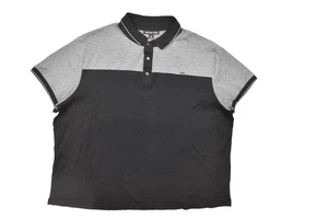 Michael Kors Men's Polo Shirt Big & Tall Size 3XL Gray & Black - Picture 1 of 8
