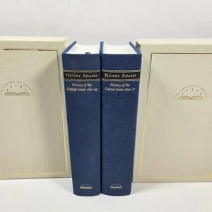 Henry Adams History of United States Library of America Slipcase 1st Ed HC Vtg - Picture 1 of 13