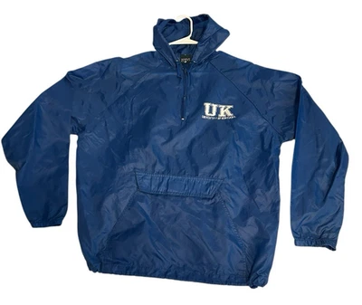 Vintage MV Sport University Of Kentucky Blue Jacket Windbreaker Men’s Size Small - Image 1 of 4