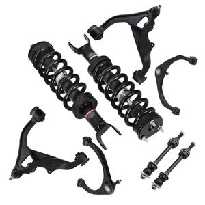 8PCS Suspension Front Strut w/ Control Arm Stabilizer Bar For 2009-2018 Ram 1500 - Picture 1 of 13