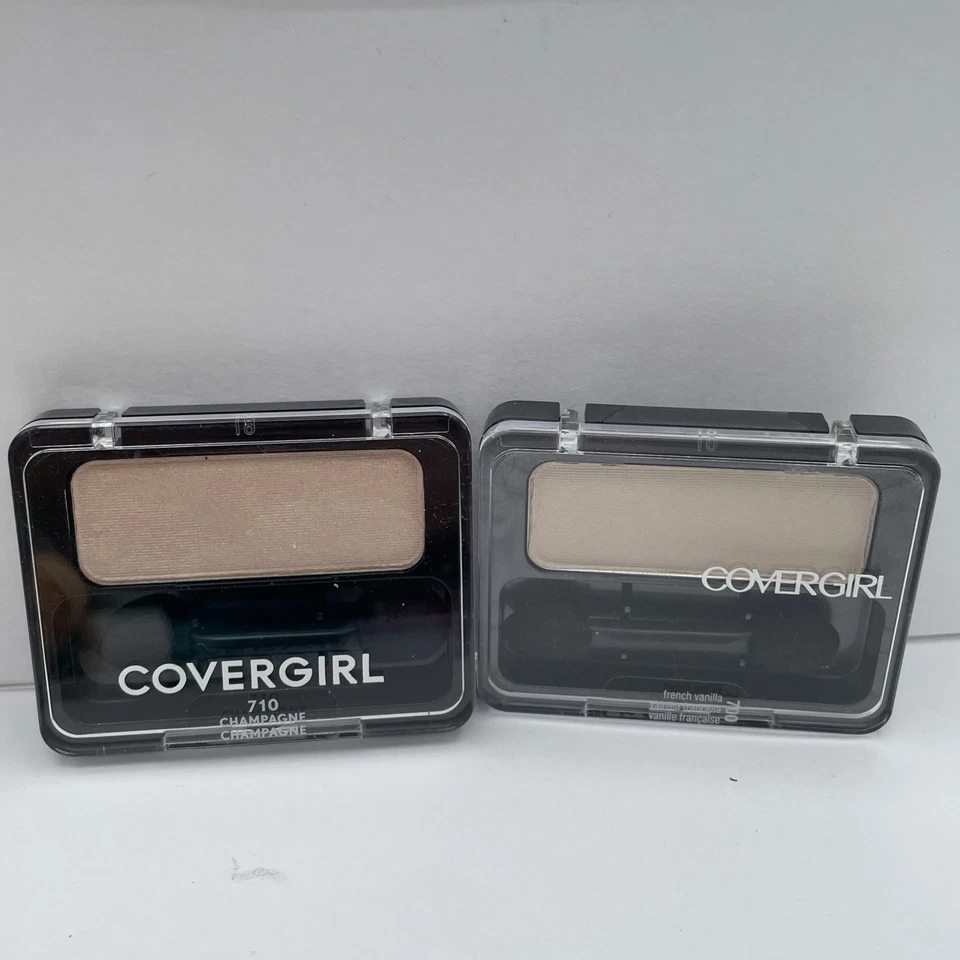 2 Covergirl 700 FRENCH VANILLA Eye Enhancers Eyeshadow Sheer Beige 2.5g New - Image 1 of 2