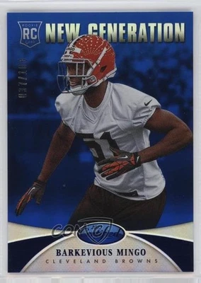 2013 Certified New Generation Mirror Blue /100 Barkevious Mingo #208 Rookie RC - Image 1 of 2