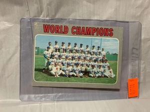 Scheda Campioni del Mondo New York Mets - Foto 1 di 11