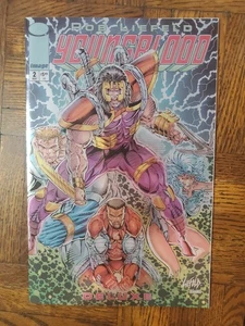CÓMICS YOUNGBLOOD DELUXE 2 ROB LIEFELD IMAGEN DE ALUMINIO - Imagen 1 de 1