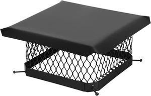 13×13 Chimney Cap Black Stainless Steel Brand New - Picture 1 of 6