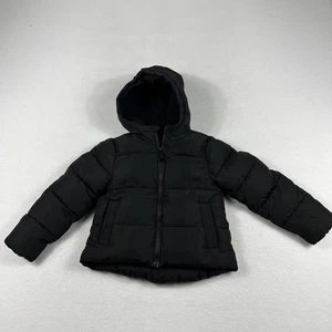 Swiss Tech Youth Unisex XS 4-5 Puffer Jacket Performance Gear Peak Black Hooded - Bild 1 von 6