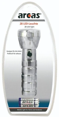 Linterna diaria con 28 LED potentes. Compacta y brillante. Incluye 3 pilas AAA - Imagen 1 de 2